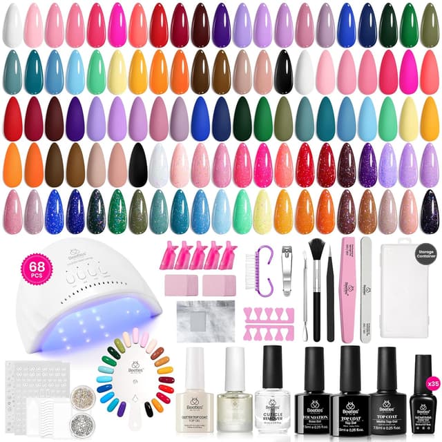 Detalle de Beetles Gel Nail Kit 68 pcs ๐