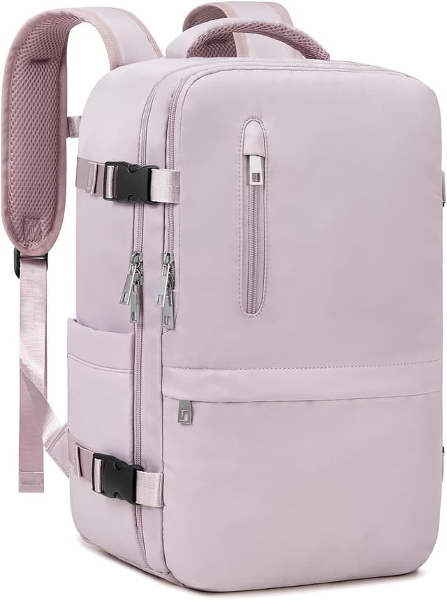 Detalle de Hayayu Rucksack für Ryanair Handgepäck 40x30x20 mit Laptopfach – Diebstahlsichere Weekender-Tasche