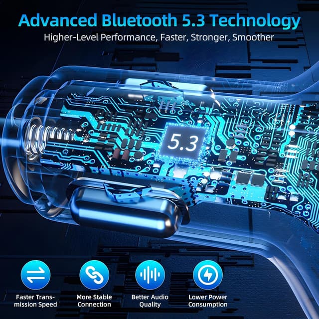 Detalle 1 de Transmisor FM Bluetooth V5.3 54W PD