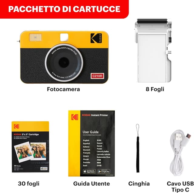 Thumbnail 6 de Kodak Mini Shot 2 Retro 4PASS, 2-in-1