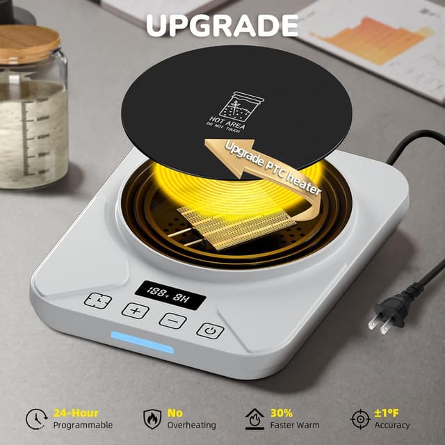 Thumbnail 3 de Sourdough Starter Warmer Mat 40oz jar capacity 🍞