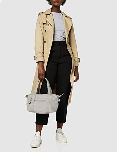 Detalle 2 de Kipling Art Mini Bolso Hombro Pequeño 💼 - Gris