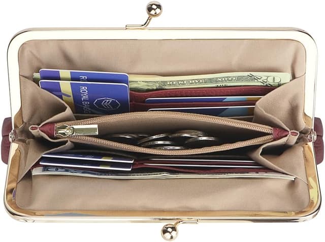 Thumbnail 5 de Royal Bagger 1468 RFID Kiss Lock Wallet 20cm