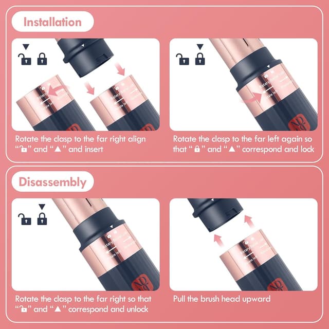 Thumbnail 3 de NDLTER 6 in 1 Flexstyle Hair Styler 🔌