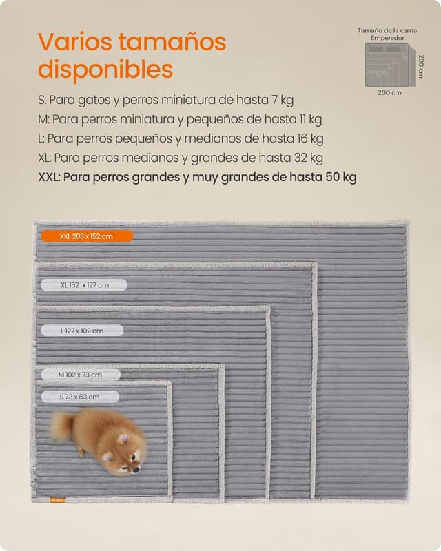 Thumbnail 5 de Feandrea Alfombra impermeable para perros XXL