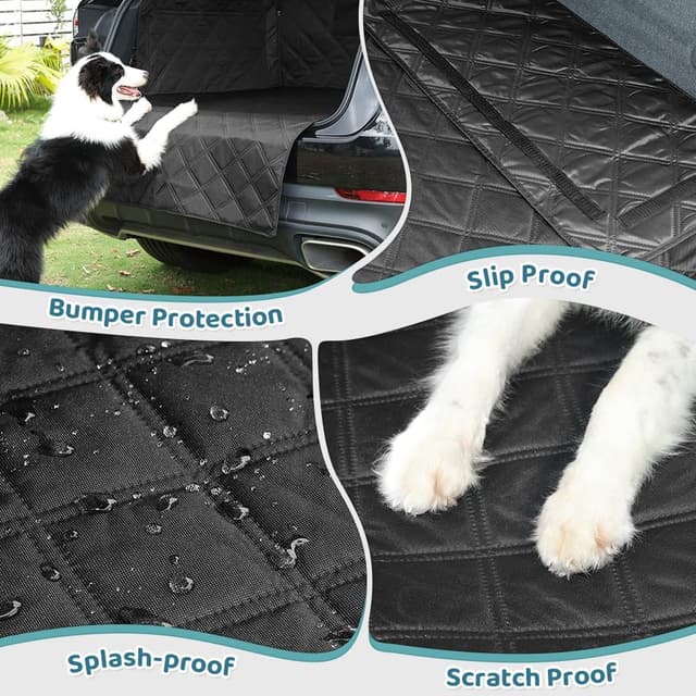 Detalle 2 de KYG XL Car Boot Protector for Dogs (Non-slip waterproof liner) 190 x 105 x 38cm