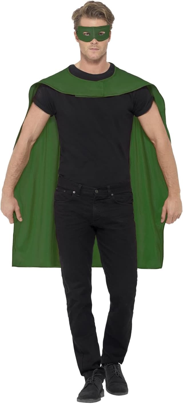 Thumbnail 6 de Smiffys Cape Red with Eyemask Icons & Idols Fancy Dress