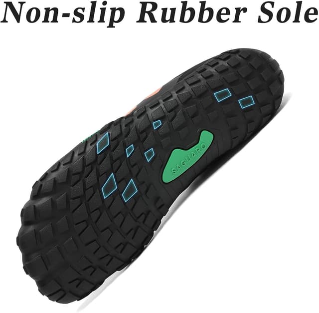 Thumbnail 6 de SAGUARO Unisex Barfußschuhe für Trail-Läufe: schnell trocknend & wassersporttauglich (Gr. 36–50)