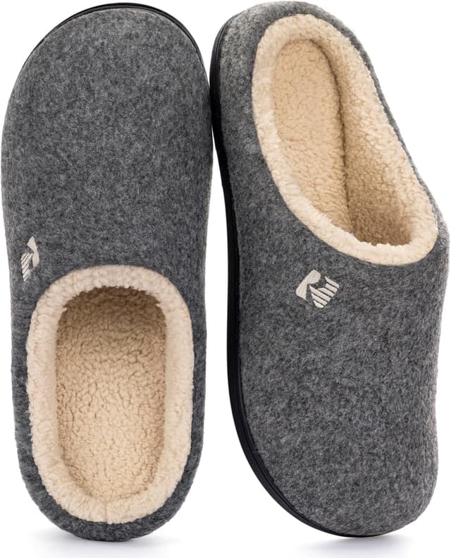 Thumbnail 5 de RockDove Bicolore pantofola da uomo in memory foam