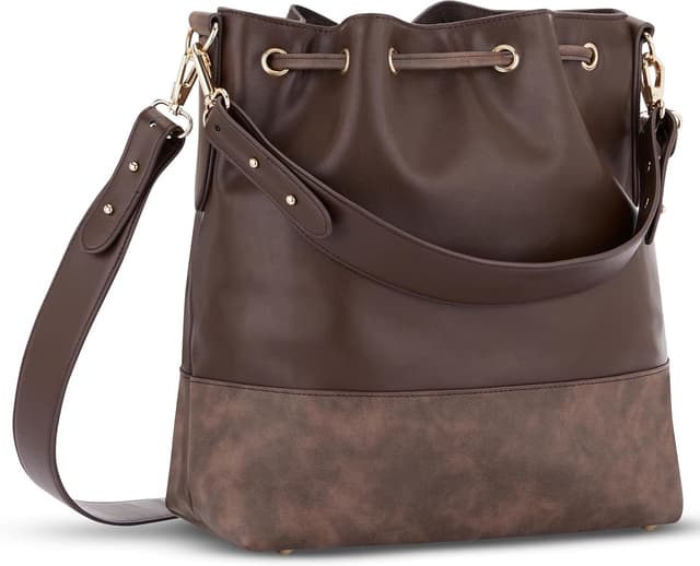 Detalle 2 de Expatrié Sarah Medium, borsa tracolla in pelle sintetica