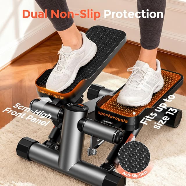 Detalle de Sportsroyals Stair Stepper 350 lbs capacity