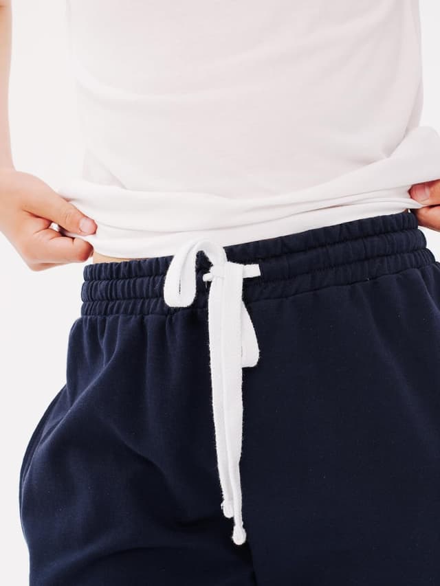 Detalle de MOR Jungen Shorts aus 100% Baumwolle (Haus- & Schlafshorts) mit Taschen, Größen 134–176