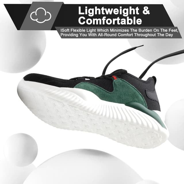 Detalle 2 de TOLHE Scarpe antinfortunistiche S3 leggere con punta in acciaio (36–46 EU)