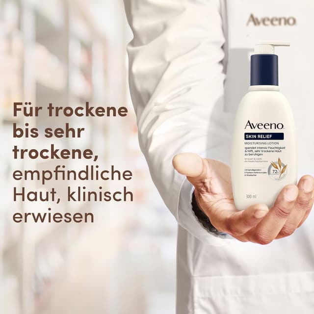 Thumbnail 6 de Aveeno Skin Relief Bodylotion parfümfrei – beruhigende Feuchtigkeit für sehr trockene Haut