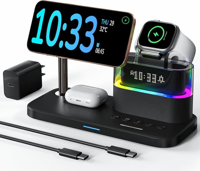 Detalle de 5 in 1 Wireless Charging Station for iPhone