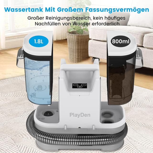 Detalle 2 de PlayDen Polsterreiniger 12 kPa 450 W