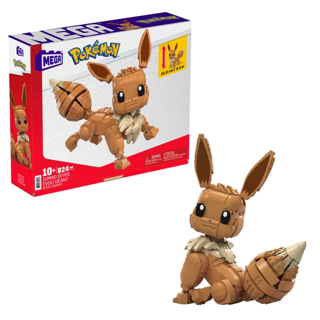 Detalle 2 de Mega Construx Pokebola Jumbo Eevee