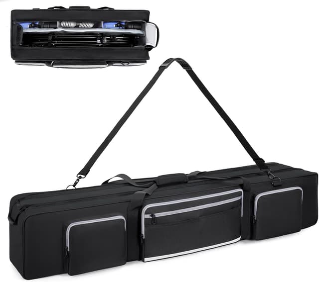 Detalle de OUUTMEE 40,5" Stativtasche – Fotostativtasche mit herausnehmbaren Trennwänden und gepolstertem Schutz