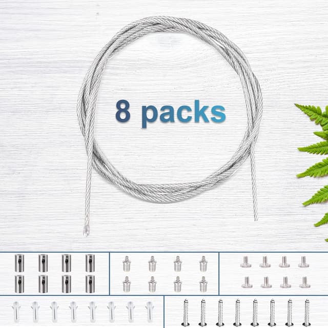 Thumbnail 3 de Vigtayue 8 Pcs Adjustable Light Suspension Kit