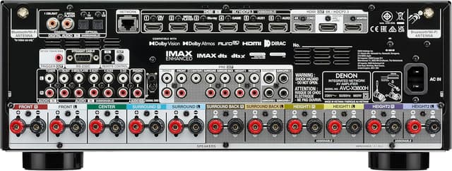 Detalle 2 de DENON AVC-X3800H amplificatore AV 9 canali