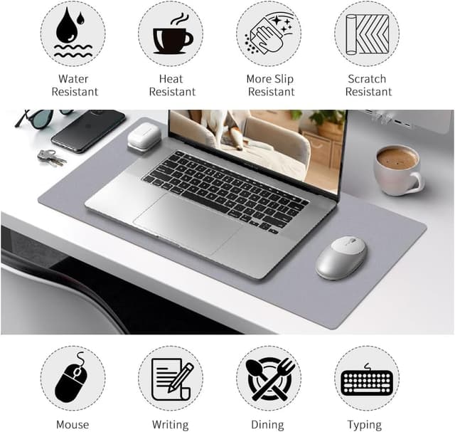 Detalle 2 de Niviy Schreibtischunterlage XXL 100x40 cm