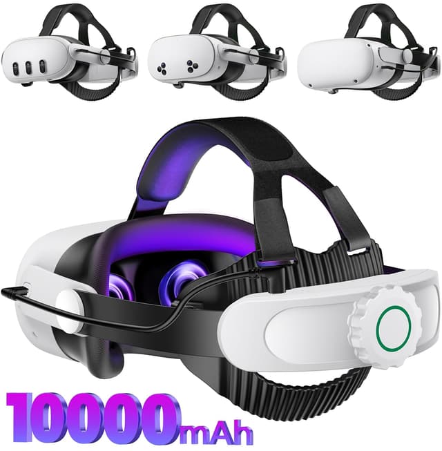 Detalle de MV1001 Battery Head Strap for Quest 2/3