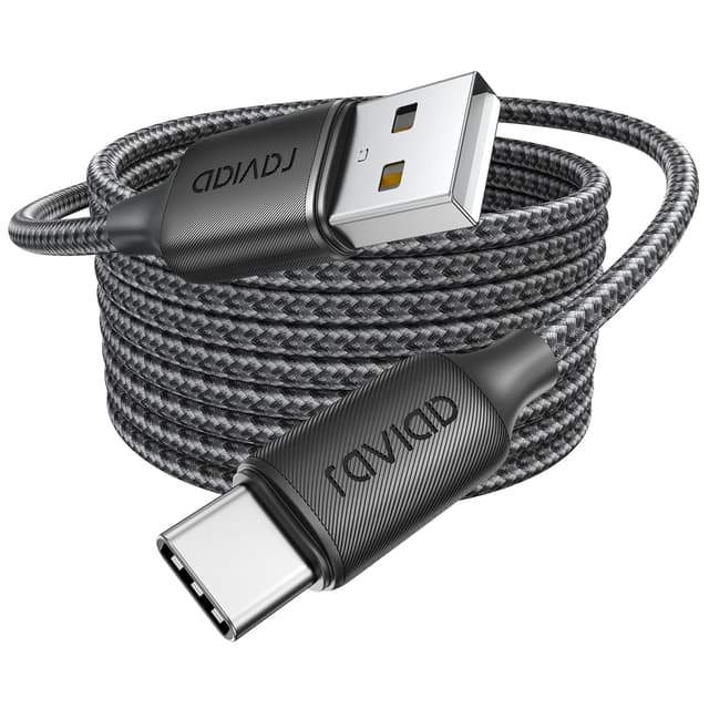 Detalle de RAVIAD Cavo USB Type-C 3M A USB C Ricarica rapida