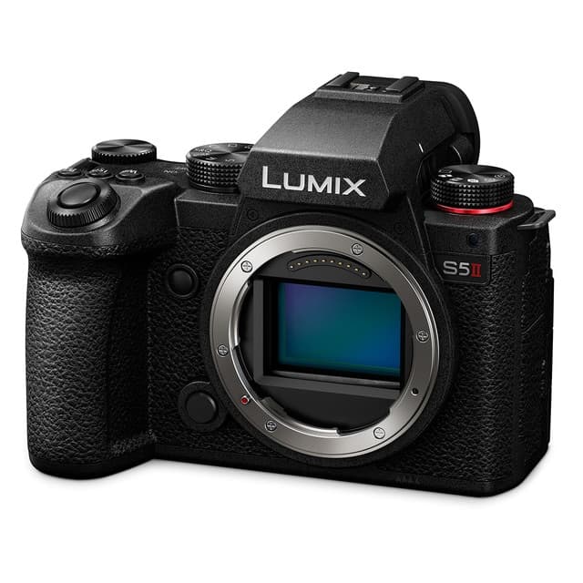 Detalle de Panasonic LUMIX DC-S5M2 cámara 24,2 MP 3,68 Mpts OLED