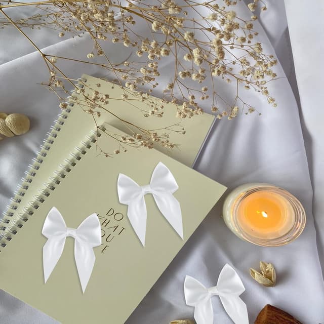 Thumbnail 5 de Mini satin ribbon bows 30 pack, 7 x 7cm