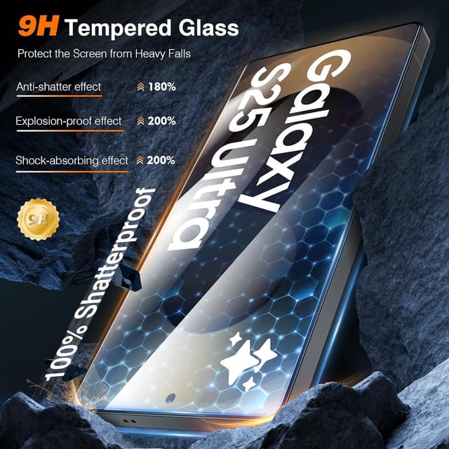 Thumbnail 2 de LK 2 Pezzi Vetro Temperato Galaxy S25 Ultra