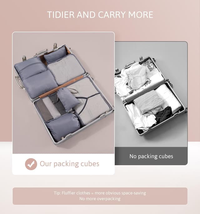 Thumbnail 1 de Meowoo Koffer Organizer Set 8-teilig