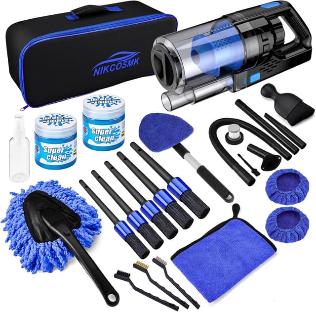 Imagen de 17pcs Car Detailing Kit Interior Cleaner en OfertitasTOP