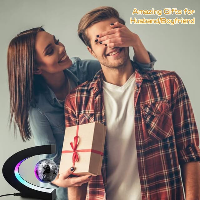 Detalle de MOKOQI Magnetic Levitating Globe with LED Light (Cool desk gadget decor gift)