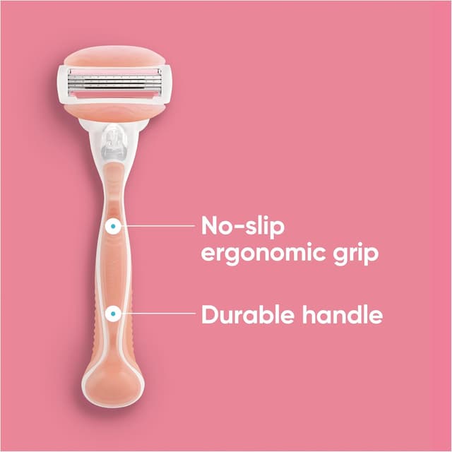 Detalle 2 de Gillette Venus Comfortglide Spa Breeze women’s razor (8 blades) with 3 built-in blades