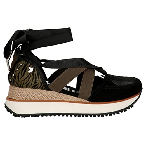 Detalle 2 de SETTALA Sneakers negras Tipo Espadrille 1 par