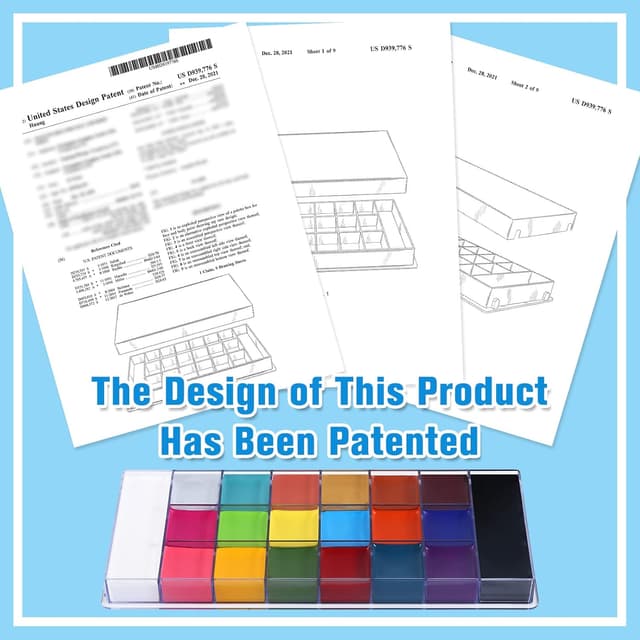 Thumbnail 5 de UCANBE Athena Face Paint 20 Farben Theaterfarbe 🎨