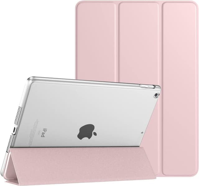 Detalle de TiMOVO Ultra-dünne Smart-Cover Hülle für iPad 7/8/9 (10,2 Zoll) mit Auto Wake/Sleep – Helles Rosa