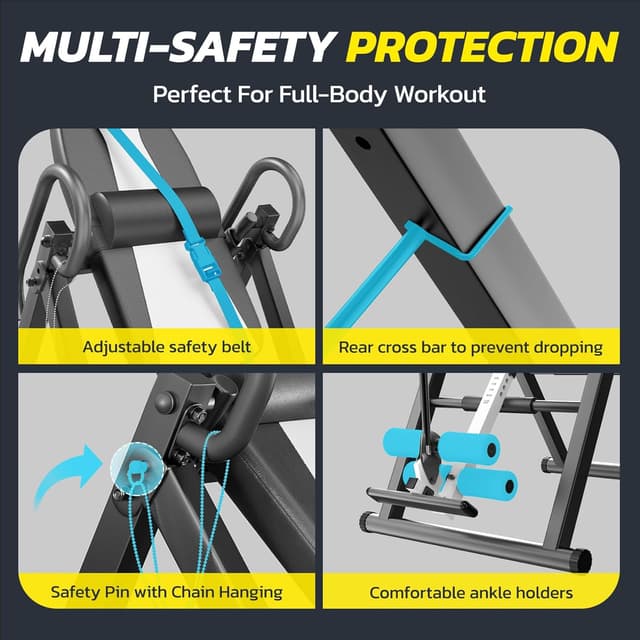 Thumbnail 4 de YOLEO Panca a inversione 300 lb