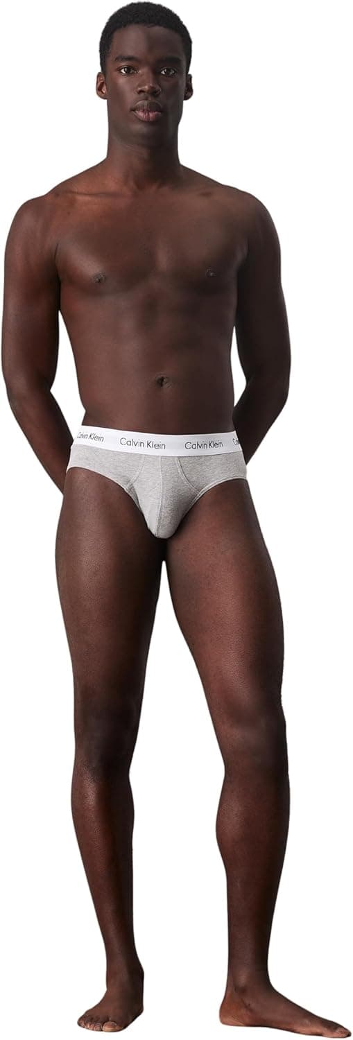 Detalle 2 de Calvin Klein Pack 3 Calzoncillos Hip Brief Algodón