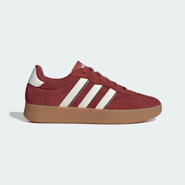 Detalle de adidas Zapatilla Barreda en color rojo: un calzado casual para el día a día