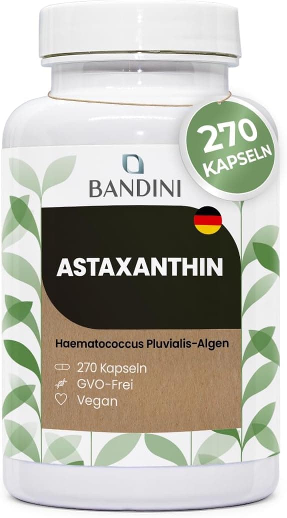 Detalle de Bandini Pure Astaxanthin 8 mg, 270 Kapseln