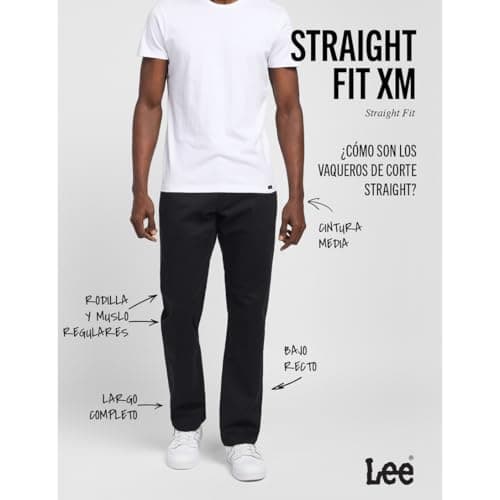 Thumbnail 2 de Lee Straight Fit Xm Jeans hombre 38W/32L negro
