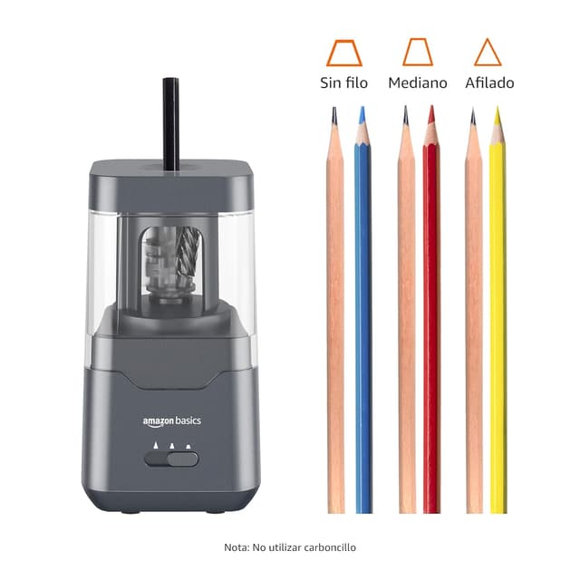 Thumbnail 2 de Amazon Basics Sacapuntas Eléctrico Portátil ⚡ Batería/USB