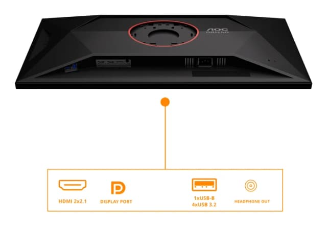 Detalle de AOC U32G4U 32 Zoll 4K Gaming-Monitor