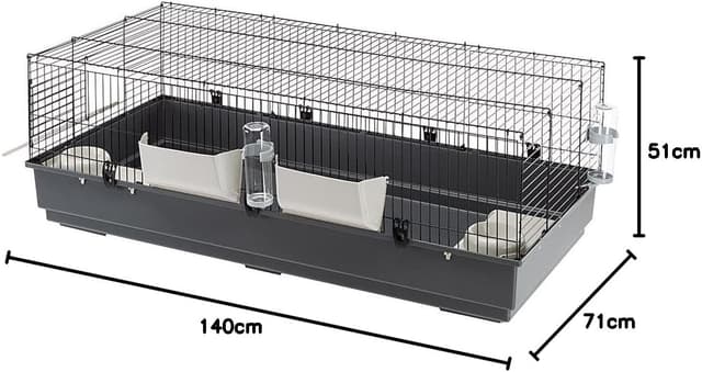 Thumbnail 5 de Ferplast Rabbit 140 cage 140 x 71 x 51 cm 🐰