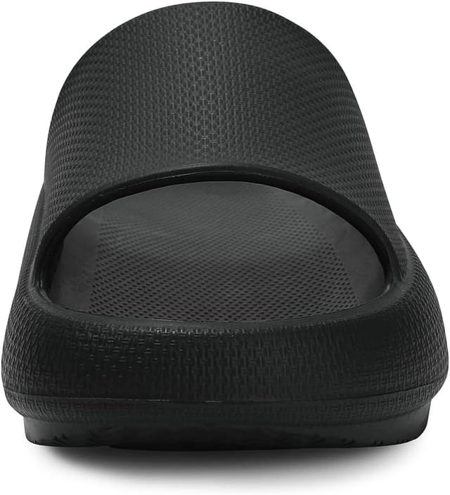 Detalle de welltree Pillow Slippers Slides for Women & Men with Non-Slip EVA Sole