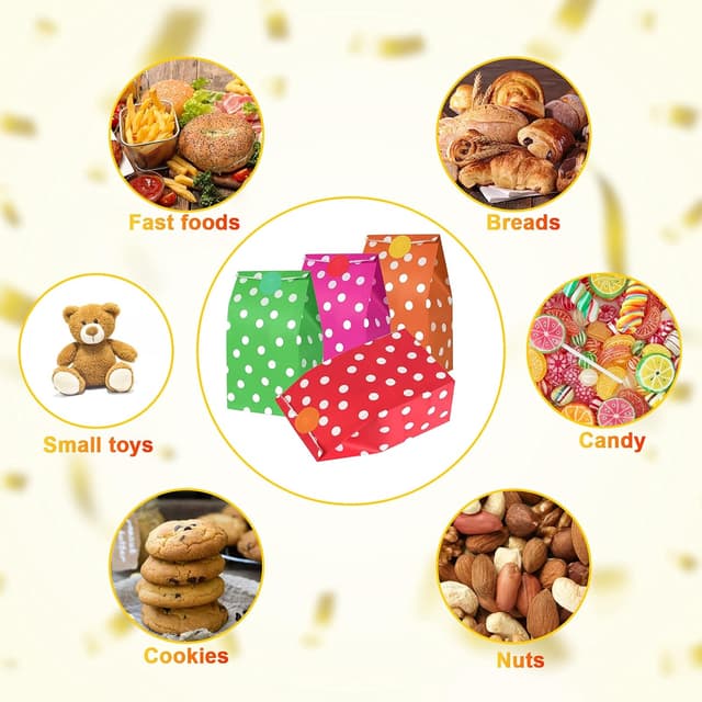 Thumbnail 3 de flintronic Paper Bags, 50 kraft bags