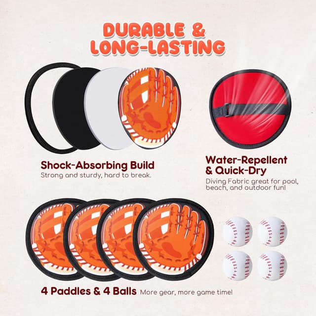 Detalle 2 de U&C Planet Toss and Catch Ball Set 8 pcs