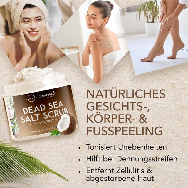 Detalle 2 de Körperpeeling Salt Scrub Coconut Vanille 500 g