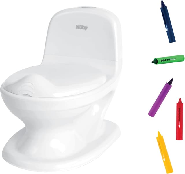 Detalle de Nûby My Real Potty orinal con sonido realista